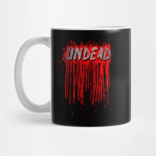 UNDEAD - Blood Smeared / horror / splatter Mug